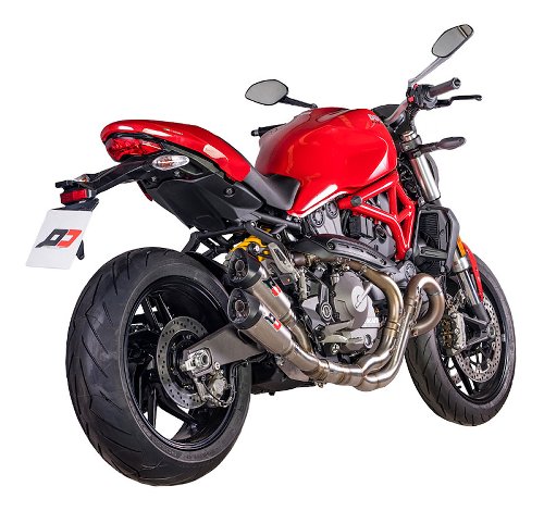 QD Krümmer Klappeneliminator - Ducati Monster 821 ab 2018