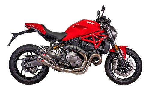 QD Krümmer Klappeneliminator - Ducati Monster 821 ab 2018