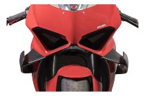 NML QD Winglet kit black, ABS, carbon - Ducati Panigale V4