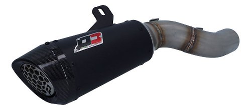 QD Silencer ´gunshot´ series black, euro 5 with homologation