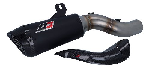 QD Silencer ´gunshot´ series black, euro 5 with homologation