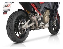 QD Slip-on Gunshot Auspuffanlage, Titan, ohne Kat - Ducati