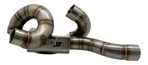 QD Slip-on Gunshot exhaust, Titanium, no Kat - Ducati