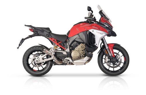 QD Slip-on Gunshot Auspuffanlage, Titan, ohne Kat - Ducati