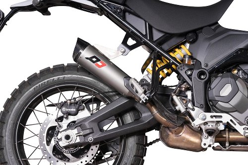 QD Exhaust System ´tri-cone´ series, Titanium Carbon, Euro 5