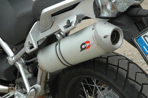 QD Exhaust scarico Slip-On ´Magnum´, alluminio ABE - Moto