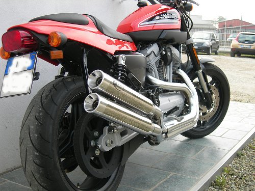 QD Exhaust coppia scarchi acciaio inox cromato -