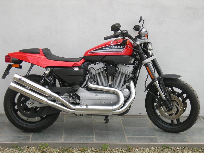 QD Auspuff Edelstahl chrom mit EG-ABE - Harley-Davidson 1200 XR