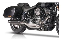 V-Performance Slip-on single Auspuff, Chrom - geeignet für HD