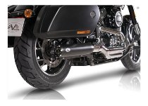 V-Performance Slip-on single Auspuff, Chrom - geeignet für HD