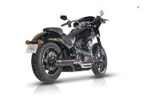 V-Performance Slip-on single Auspuff, Chrom - geeignet für HD