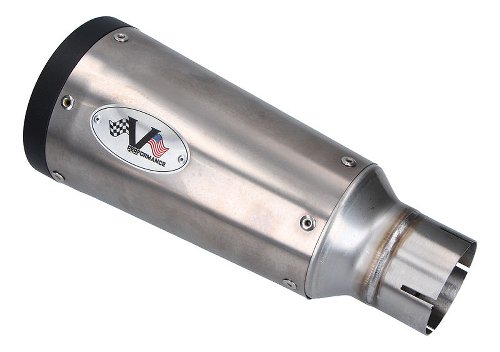 V-Performance Twin titanium muffler set, Thunder series,