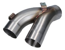 V-Performance Twin titanium muffler set, Thunder series,