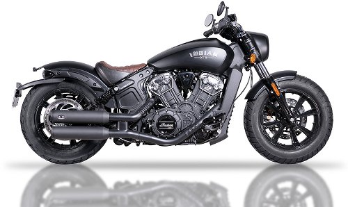V-Performance Exhaust Twin Slip-On set, Euro 3/4, Dark -