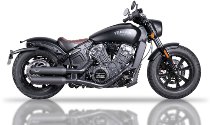 V-Performance Exhaust Twin Slip-On set, Euro 3/4, Dark -