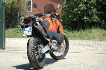 QD Exhaust scarichi ´Magnum´ alluminio, ovali ABE - KTM 950,