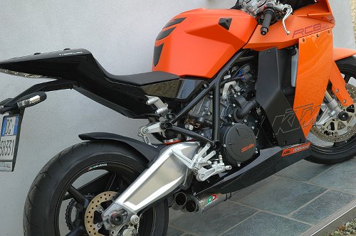 NML QD Auspuff 2-2 ´Magnum´ Serie, Edelstahl - KTM RC8 1190