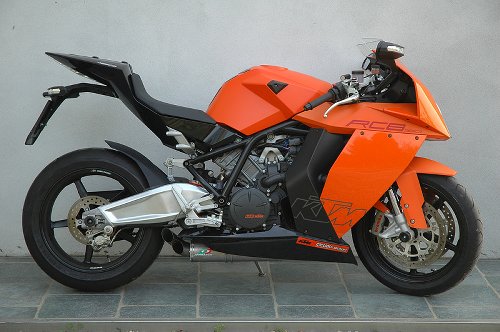 NML QD Auspuff 2-2 ´Magnum´ Serie, Edelstahl - KTM RC8 1190