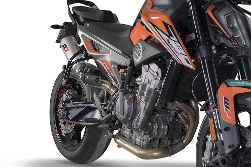 QD Cross over racing without catalyst stainless-steel - KTM