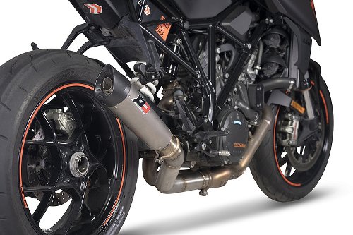 QD Cross over racing without catalyst, stainless-steel - KTM