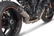 QD Auspuff Slip-On `Gunshot 60` Serie Racing, Titan - KTM