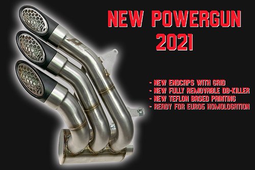 QD Exhaust scarico ´Power Gun´ EG-ABE - MV Agusta 800