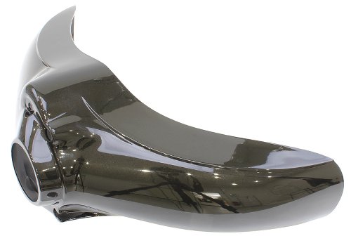 Aprilia Mudguard front, black - 50, 100 Scarabeo 2006-2009