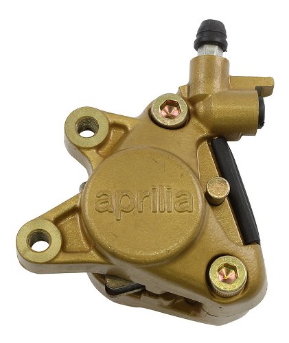 Aprilia Brake caliper Grimeca, front, 30mm, gold - 50 Rally,