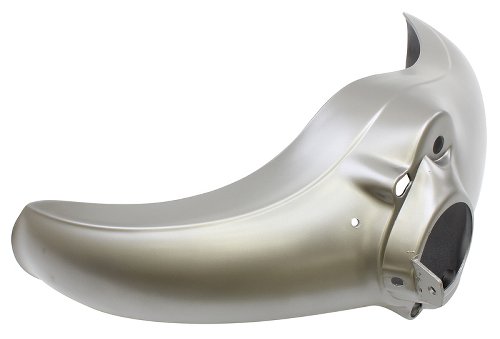 Aprilia Mudguard front, silver - 50 Scarabeo Minarelli