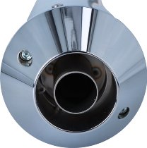 QD Auspuff ´MaXcone´ Serie Edelstahl mit verchromten