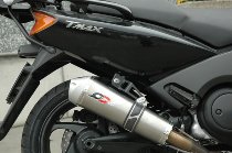 QD Exhaust kit ´magnum´ series, 2 in 1, titanium with