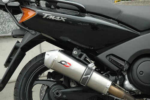 QD Exhaust kit ´magnum´ series, 2 in 1, aluminium with