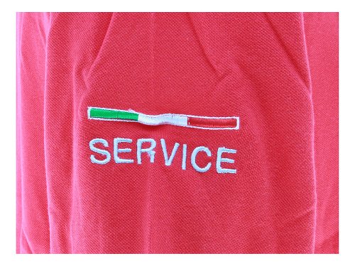 Aprilia Polo sweatshirt service, men, red, size: L NML