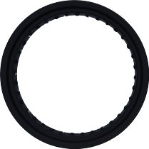 Moto Guzzi Spokewheel rear 3,5x17, black - V7 I/II/III,
