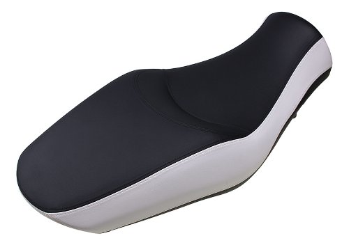 NML Moto Guzzi Comfort seat, black/white - California 1400