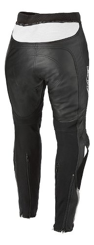 Büse Mille Lederhose Damen schwarz/weiß 42