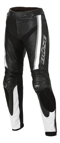 Büse Mille Lederhose schwarz/weiß 52