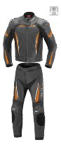 Büse Imola Lederkombi 2-Teiler schwarz/neon-orange 50