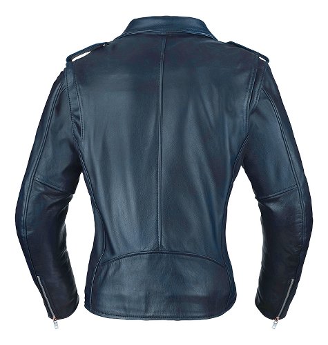 Büse Lancaster Lederjacke Damen blau 38
