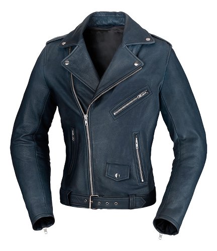 Büse Lancaster Lederjacke Damen blau 38