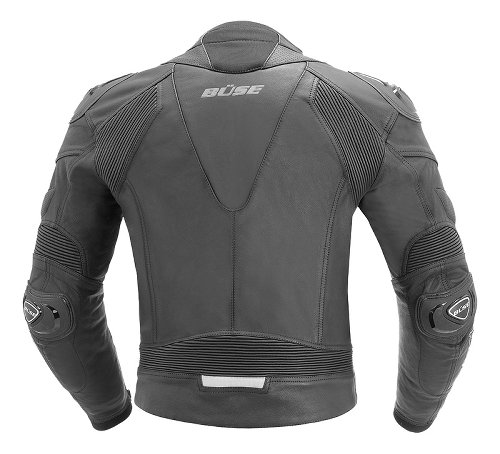 Büse Assen Lederjacke schwarz kurz 27