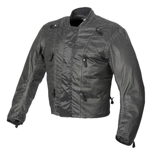 Büse Sunride Textile/Leather Jacket Black 48