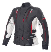 Büse Jana Ladies Textile Jacket Black/White/Red 36