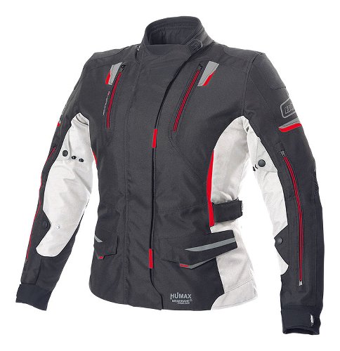 Büse Jana Ladies Textile Jacket Black/White/Red 40