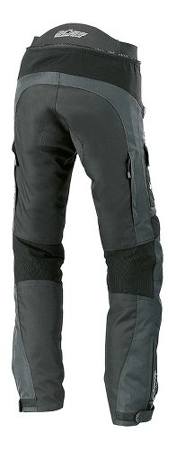 Büse Bormio Textilhose schwarz/grau kurz 30