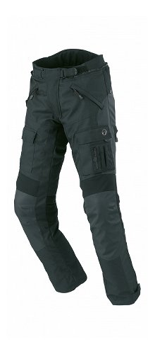 Büse Bormio Textilhose schwarz/grau kurz 30