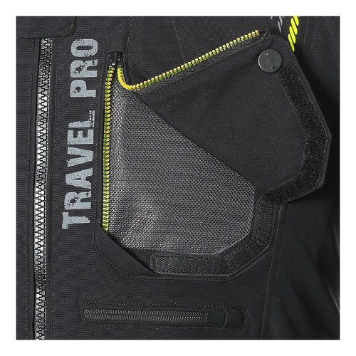 Büse Travel Pro Textiljacke Schwarz/Grau 48