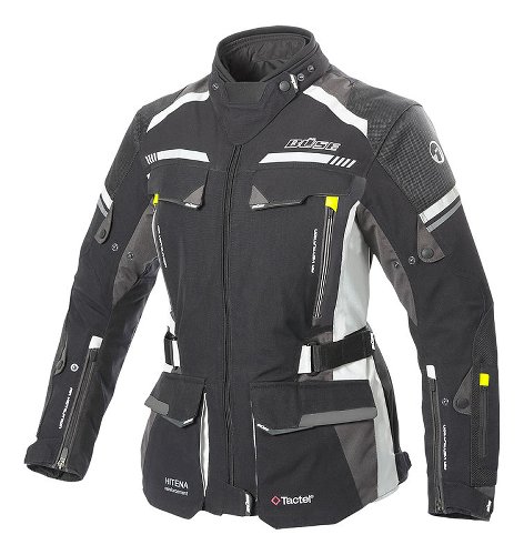 Büse Highland II Damen Textiljacke Schwarz/Grau 36