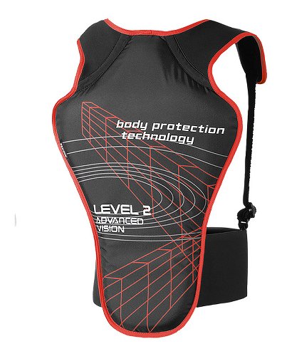 Büse back protector black/red M
