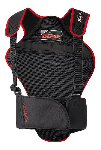 Protector dorsal Büse negro/rojo XL
